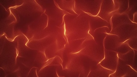 Bright golden waves Stock Footage 296937903