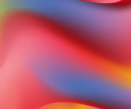 Bright gradient background.  Bright fluid liquid. Neon holography texture. Stock Illustration
