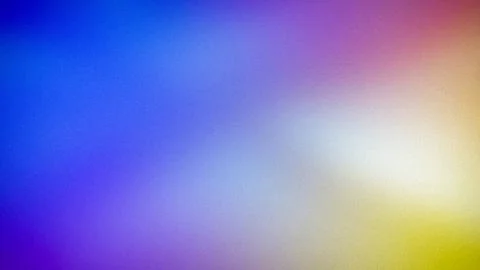 Bright gradient blending blue, purple, and yellow tones with a subtle grain.. Stock Illustration