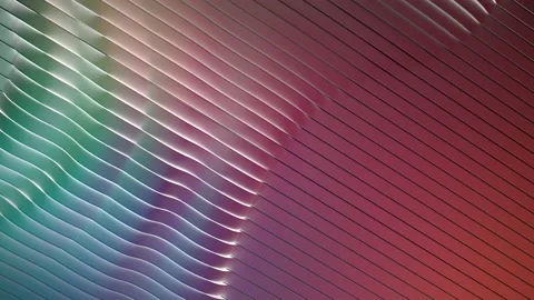 Bright Gradient Striped Backdrop With Curved Lines Stock Footage 171851511