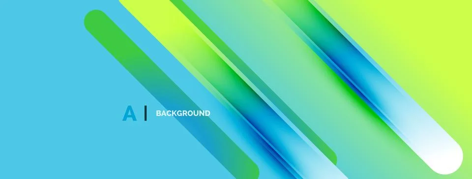 Bright gradients form dynamic lines. Blue, green, yellow hues blend smoothly. 스톡 일러스트