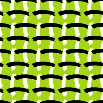 Bright graffiti geometric seamless pattern grunge effect Stock Illustration