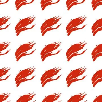 Bright graffiti geometric seamless pattern grunge effect Stock Illustration