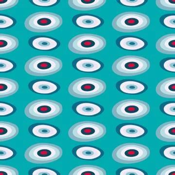 Bright graffiti geometric seamless pattern grunge effect Illustrazione stock