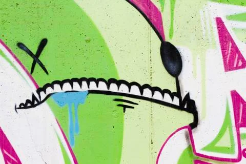 Bright grafitti Stock Illustration
