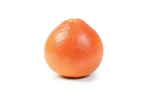Bright grapefruit isolated on white background Stock Photos