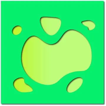 Bright graphic elements.Paper cut.Vector. Dynamic colored shapes and lines. A Stock Illustration