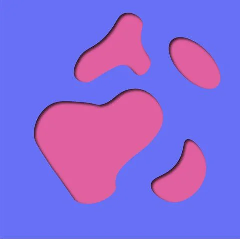 Bright graphic elements.Paper cut.Vector. Dynamic colored shapes and lines. A Illustrazione stock