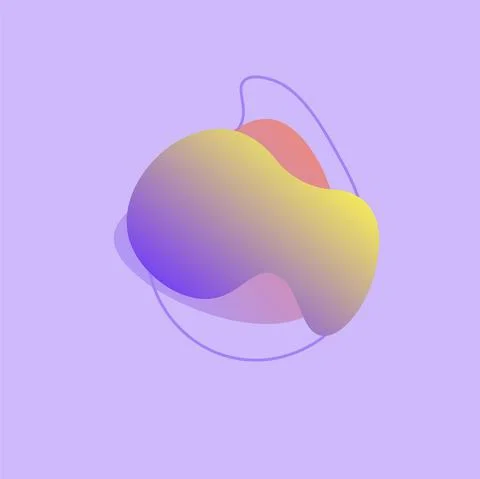 Bright graphic elements.Vector. Dynamic colored shapes and lines. Abstract gr Ilustración de archivo