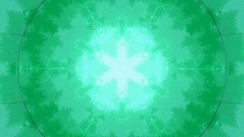 Bright green abstract glowing circle background, vibrant bokeh energy pattern Stock Footage 339341193