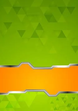 Bright green and orange tech design Bright green and orange tech design Co... 写真素材