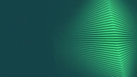Bright green area with a pattern of wavy lines. 3d rendering loop animation 4K Stock Footage 259036684