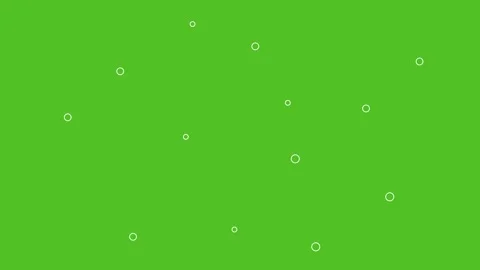 Bright green background with floating white circles, minimalist abstract de.. Stock Footage 320185927