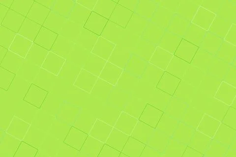 Bright green background with light outlined squares pattern 스톡 일러스트