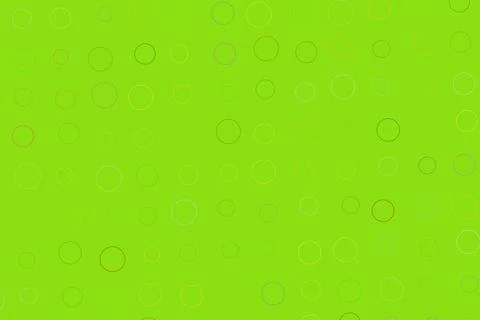 Bright green background with scattered circle patterns Stock Photos