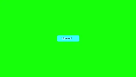 Bright Green Background with Upload Button in Modern Style Stock Footage 336970597