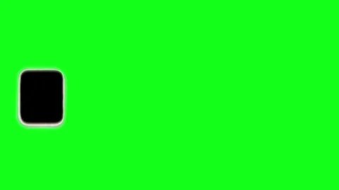 Bright green chroma key background with black frame	 Stock Footage 291892185
