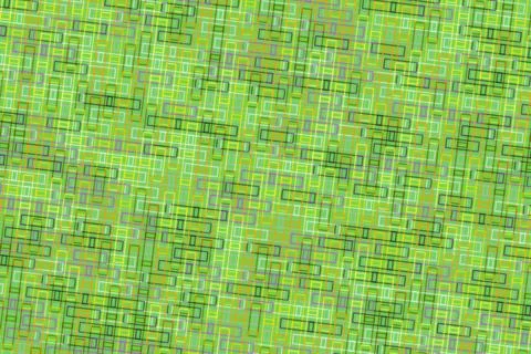 Bright green digital abstract pattern with geometric shapes Stock Photos