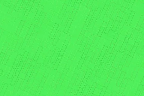 Bright green digital pattern with geometric lines and shapes Stock Illustration