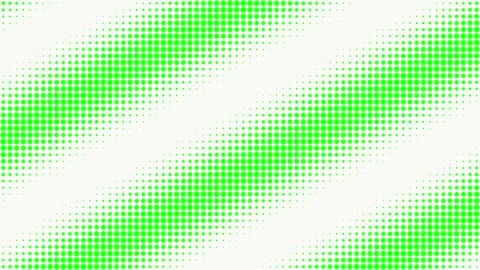 Bright Green Halftone Dot Pattern Background Texture 動画素材 346136344