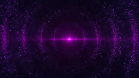 A bright green light effect in the center. Vídeos de archivo 309868092