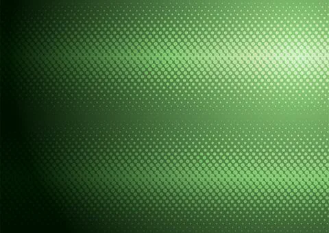 Bright green minimal dotted lines abstract background Stock Illustration