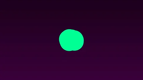 Bright Green Neon Dot Motion Element Stock Footage 331649444