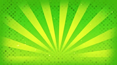 Bright green rays loop Stock Footage 23630503