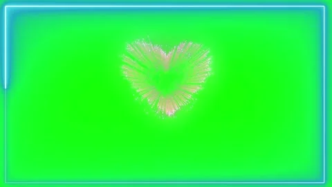 Bright green solid background seamless video for modern presentations and Vídeo Stock 347345230