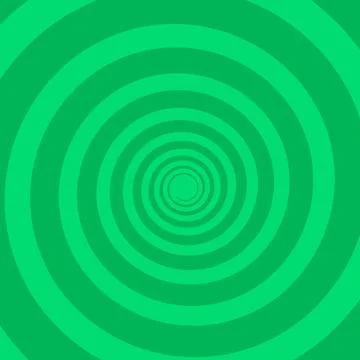 Bright green spiral rays background comics, pop art style. Stock-Illustration