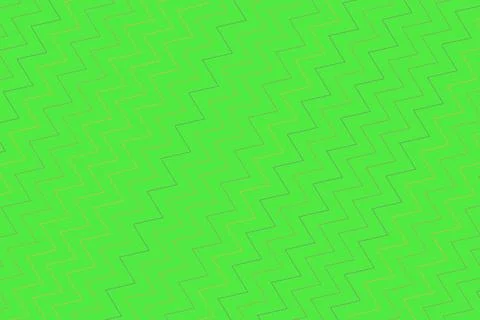 Bright green textured background with zigzag pattern イラスト素材