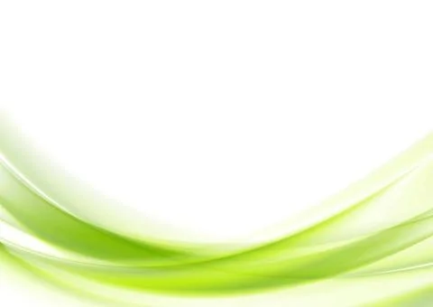 Bright green vector waves abstract background Bright green vector waves ab... Foto stock