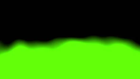 Bright green waves animation Stock Footage 172545532
