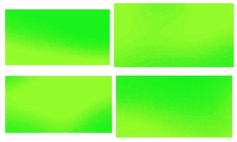 Bright green yellow vector retro comic dotted backgrounds design. Pop art bac Illustrazione stock