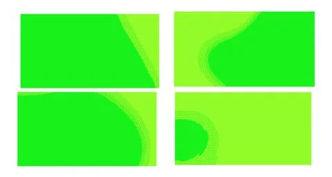 Bright green yellow vector retro comic dotted backgrounds design. Pop art bac 库存插图