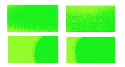 Bright green yellow vector retro comic dotted backgrounds design. Pop art bac Illustrazione stock