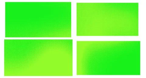 Bright green yellow vector retro comic dotted backgrounds design. Pop art bac 库存插图