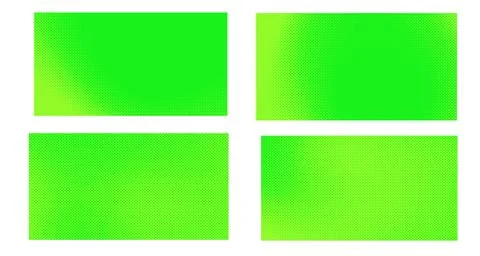 Bright green yellow vector retro comic dotted backgrounds design. Pop art bac Illustrazione stock
