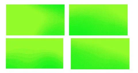 Bright green yellow vector retro comic dotted backgrounds design. Pop art bac 스톡 일러스트