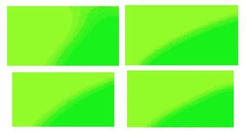 Bright green yellow vector retro comic dotted backgrounds design. Pop art bac Illustrazione stock