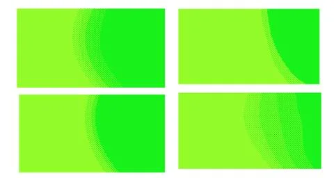 Bright green yellow vector retro comic dotted backgrounds design. Pop art bac 스톡 일러스트