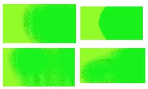 Bright green yellow vector retro comic dotted backgrounds design. Pop art bac 스톡 일러스트