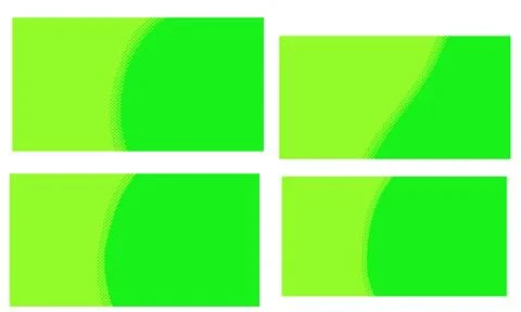 Bright green yellow vector retro comic dotted backgrounds design. Pop art bac Illustrazione stock