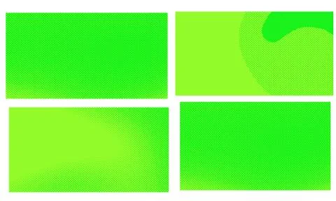 Bright green yellow vector retro comic dotted backgrounds design. Pop art bac 스톡 일러스트