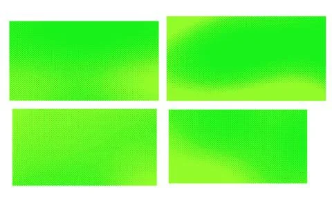 Bright green yellow vector retro comic dotted backgrounds design. Pop art bac Illustrazione stock