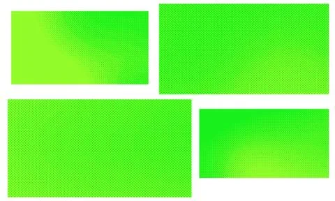 Bright green yellow vector retro comic dotted backgrounds design. Pop art bac 스톡 일러스트