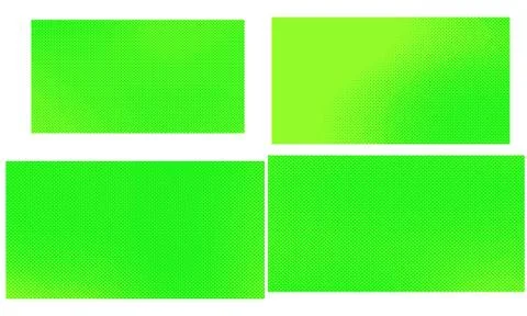 Bright green yellow vector retro comic dotted backgrounds design. Pop art bac Illustrazione stock