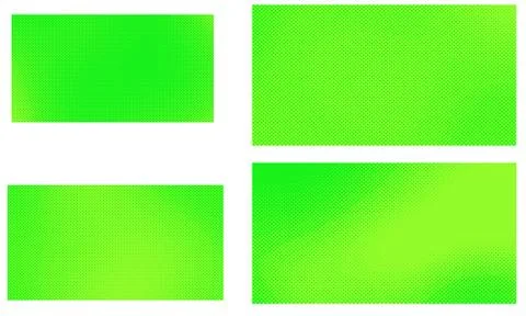 Bright green yellow vector retro comic dotted backgrounds design. Pop art bac 스톡 일러스트