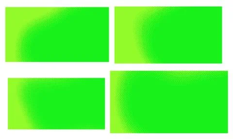 Bright green yellow vector retro comic dotted backgrounds design. Pop art bac 스톡 일러스트