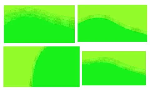 Bright green yellow vector retro comic dotted backgrounds design. Pop art bac 库存插图
